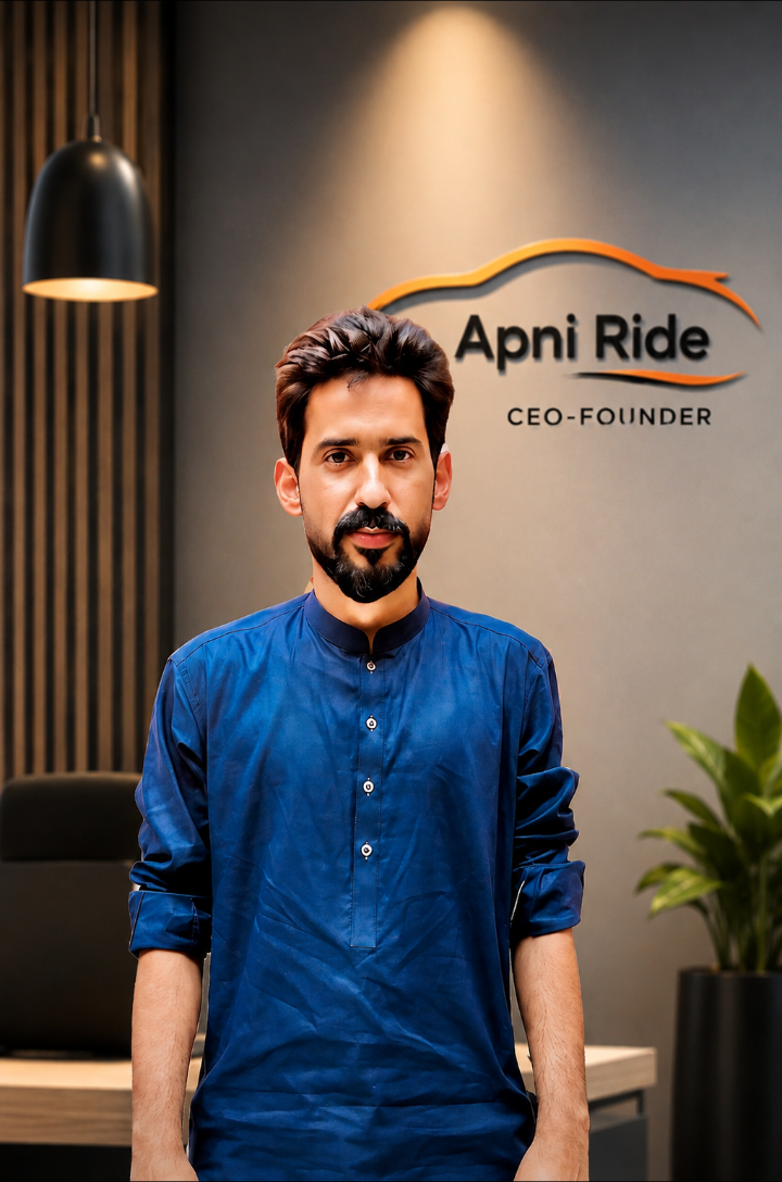 چوہدری امیر طیب — Founder & CEO of APNI RIDE